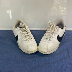 Nike Cortez 72 sneakers white/black leather women size‎ 5.5Y
